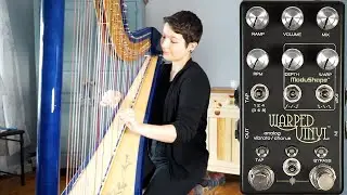 Chase Bliss Audio Warped Vinyl Effects Pedal Demo on Harp