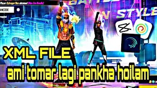 Ami Tomar Lagi Pankha Hoilam Dj 😏😈 New Song Xml File #xml #am_editors_bd #alightmotion