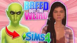 Breed Out The WEIRD!! Sims 4 CAS Challenge
