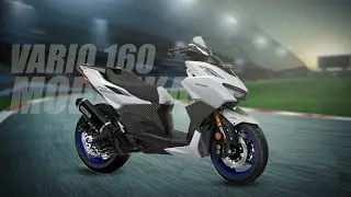 HONDA VARIO 160 MODIFIKASI | Virtual Modification