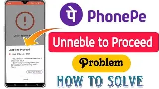 phonepe unable to proceed problem | Your account couldn't linked due to a technical issue