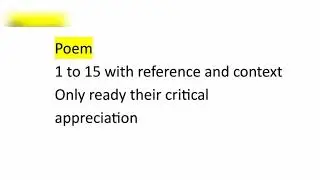BA part 1 english guess paper 2023