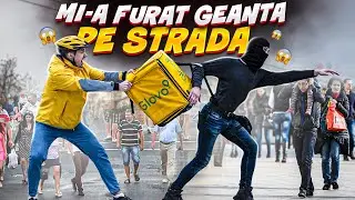 PRANK / MI-A FURAT GEANTA DE PE STRADA / AM CHEMAT POLITIA?