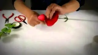 Канзаши - роза своими руками