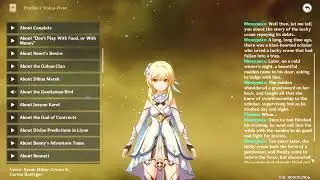 Lumine talks about 
