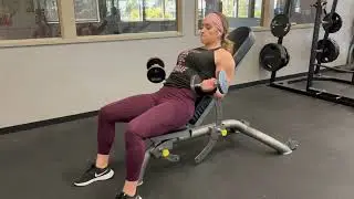 Incline Dumbbell curls