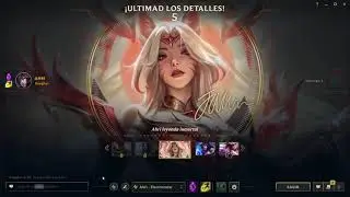 Risen/Immortalized Legend Ahri gameplay with voices in Spanish (Spain)
