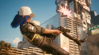 CYBERPUNK 2077 Free Roam Combat Gameplay | MELEE AND GUNFIGHTS