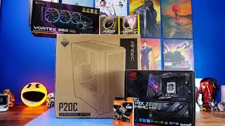 ASMR PC building - Antec P20C mid-tower case and Antec cooler/fans