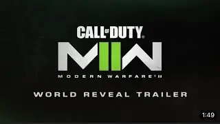 Call of Duty Modern Warfare ll Official Reveal Trailer