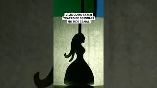 Como fazer o TEATRO DE SOMBRAS mais fácil do mundo.