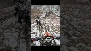 Жёсткий спуск с горы,10 февраля