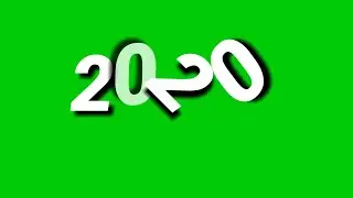 happy new year 2021 green screen video || no copyright green screen video