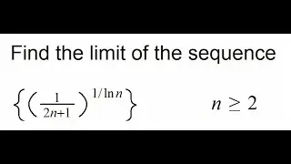 Calculating Limit of a Sequence