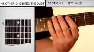 Queen - Another One Bites The Dust!! - Guitar Lesson