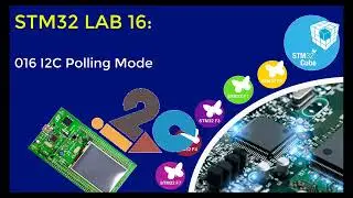 016 I2C Polling Mode (STM32CubeIDE STLink Debug STMStudio)