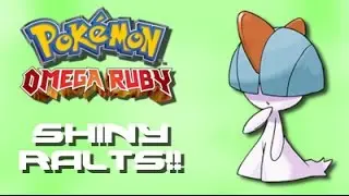 Pokemon Omega Ruby: SHINY RALTS!! After 6 RE's!!