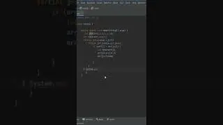 bubble sorting in array in java #shortvideo #programming #music#bubble sort