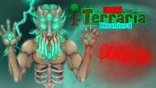 Killing the moon lord in calamity [Terraria]