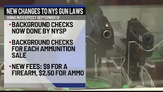 New changes to NYS gun laws