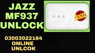 how to unlock jazz 4g device for all sims mf937  ll jazz 937 unlock ll jazz 937 unlock imei repair l