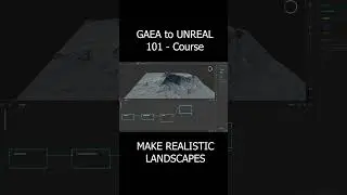 101 Course - Gaea to Unreal Engine #unrealengine5 #unrealengine #tutorial #environmentart #ue4