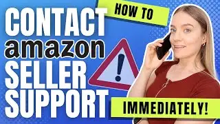 How to Contact Seller Central Support QUICK & EASY // Amazons seller support phone number