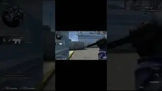 Зарезал ножом в игре кс го!!!