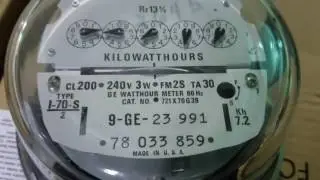 GE I70 S 2 older production 2s Electric Meter Overview