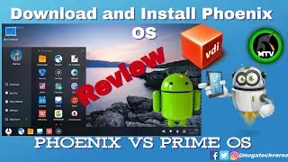 Phoenix OS: Download And Install Phoenix OS With VDI(VirtualBox Disk Image) on VirtualBox 2023 HINDI