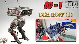 Star Wars Jedi Fallen Order BD-1 in 3D Druck: Der Kopf (1)