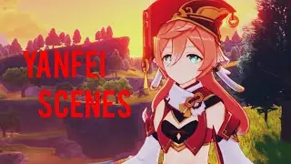Yanfei Scenepack | Genshin Impact 1080p