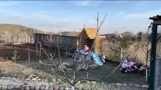 31 Mart 2024 Haftalık video serisi Paletlerden oyun evi yaptım!