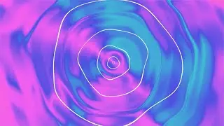 Neon Trippy Splash Liquid Stream Transition
