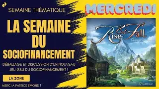 La semaine du Sociofinancement - Rise and Fall