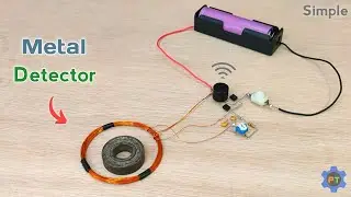 Simple Metal Detector Circuit (100% Warking) | Simple Science Project