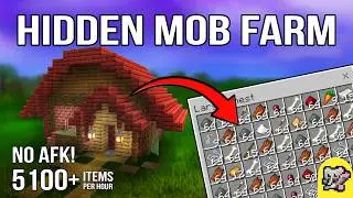 Hidden MOB Farm at Your BASE | Bedrock
