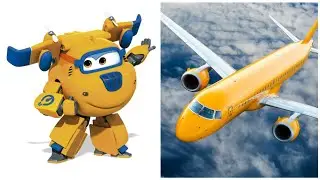 Super Wings ALL Characters in Real Life