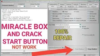 Miracle box 2.82 crack / start button not working / error fix problem solve 100% Ok