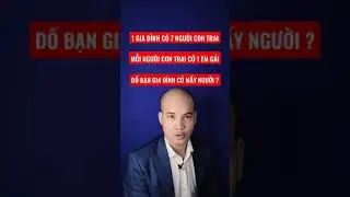 Câu đố tư duy! Đáp án bạn là gì?#shorts #youtubeshorts #caudo #tobavuong #dovui #tiktok #iq #short