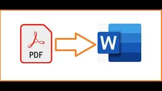 📕➡📘 Convertir archivos PDF a Microsoft Word | Cómo convertir PDF a Word sin programas | PDF a Word