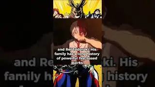 Shoto Todoroki: The Ice and Fire Hero 