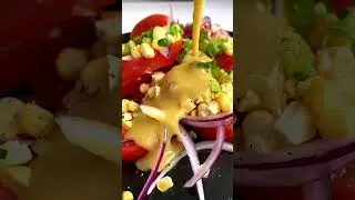Heirloom Tomato Summer Salad #shorts