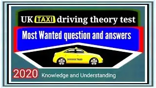 Taxi driver theory practice test 4, 2021