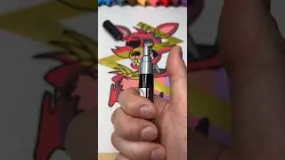 I Ruined😡 My Drawing of Foxy from FNAF 😁 