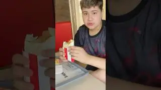 Ем только фастфуд. Эксперимент день 2. #творчество #фастфуд #food #еда #shorts