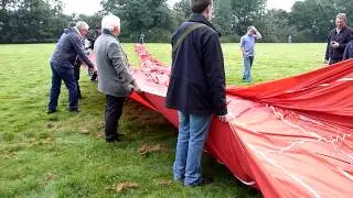 Setting up the balloon part 1