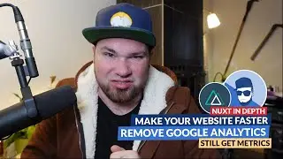 Nuxt in depth: make your website faster by removing google analytics. Still get metrics!