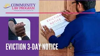 Help I Received an Eviction 3-Day Notice!  What Do I Do? ⚖️🏡📃👀