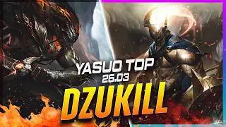 Dzukill - Yasuo vs Pantheon TOP Patch 26.3 - Yasuo Gameplay